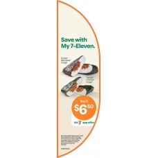 MLHM0122AUG25C  CFOTG SUSHI HALF MOON DECAL - 83 x 297mm - LHS
