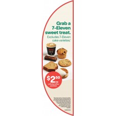 SFHM100AUG25B  SWEET FOOD HALF MOON  83 x 297mm RHS