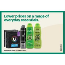 ESGE010OCT25A  EVERYDAY ESSENTIALS SHELF TICKETS  NATIONAL EXCEPT  BM + GT + RI + T&L