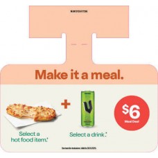 MLWC0125OCT25B  HOT FOOD MEAL DEAL WOBBLER  HOT MEAL DEAL (PIZZA)