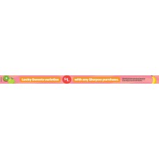 SPGE015OCT25E  SLURPEE CO BUY DATA STRIP 440 X 25mm 5  LUCKY SWEETS (QLD & WA ONLY)