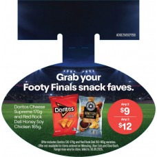ADGE250SEP25B  FOOTY DIECUT WOBBLER  DORITOS