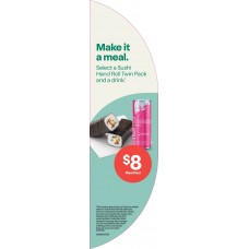 MLHM0122SEP25C  CFOTG SUSHI HALF MOON DECAL - 83 x 297mm - LHS
