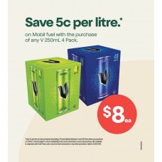 SFGE013SEP25A  PULSE PUMP DISPENSER 327h x 296w (SS)  SIDE 1   V FUEL OFFER NAT EX QLD (+FNQ)