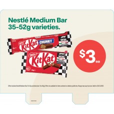 DUGE001FEB26   FSDU STAND 1 HEADER CARD  KIT KAT