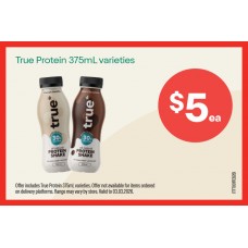ITFT001FEB26I   FRIDGE SHELF TICKET   TRUE PROTEIN ESB