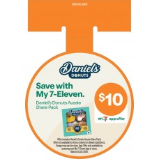 DDWS100JAN26  DANIELS DONUTS CIRCULAR WOBBLER