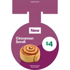 BISW300JULAUG26A  BAKERY CIRCULAR WOBBLER - CINNAMON SCROLL (ESB)