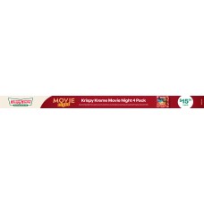 CBDGE009JUL26A  CBD COUNTER STRIPS - KRISPY KREME MOVIE NIGHT/CLASSIC 4 PACK