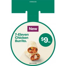 CFWS100JUL26A  CFOTG CIRCULAR WOBBLER - CHICKEN BURRITO (QLD)