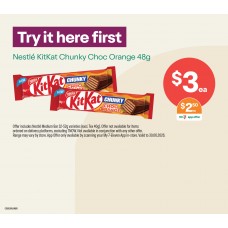 COGE001JUN26 CONFEC FOCUS UNIT HEADER - KITKAT CHUNKY CHOC ORANGE COGE001JUN26 CONFEC FOCUS UNIT HEADER - KITKAT CHUNKY CHOC ORANGE