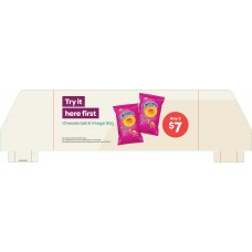 DUGE003JUN26 FSDU STAND 3 HEADER CARD - CHEEZELS SALT & VINEGAR DUGE003JUN26 FSDU STAND 3 HEADER CARD - CHEEZELS SALT & VINEGAR