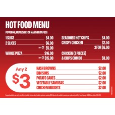 FPIN150JUN26VIC  A5 INSERT - FRIED FOOD AND PIZZA MENU (VIC)