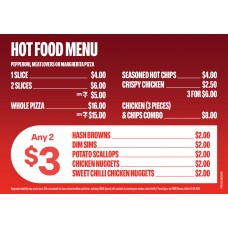 FPIN150JUN26WA  A5 INSERT - FRIED FOOD AND PIZZA MENU (WA)