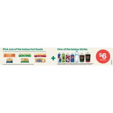 HFBC600JUN26  HOT FOOD BARKER - MEAL DEAL $6 (BUNDLE OF 4)