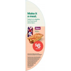 HFSO001JUN26A  HOT FOOD HALF MOON DECAL - LHS - MEAL DEAL $6