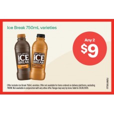 ITFT001JUN26J  FRIDGE SHELF TICKET - ICE BREAK (VIC/WA/NSW)