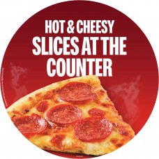 PIZZ001JUN26B  PIZZA FLOOR DECAL - GOODNESS IN EVERY SLICE