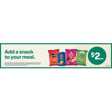 SNBC100JUN26  SNACKBOX BARKER - ADD A SNACK TO YOUR MEAL