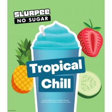SPGE002JUNJUL26A  SLURPEE VIPER BACKLIT 1 - TROPICAL CHILL