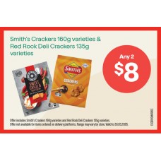 ESGE010MAR26C  SHELF TICKET  SMITH'S CRACKERS