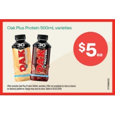 ITFT001MAR26D  FRIDGE SHELF TICKET  OAK PLUS PROTEIN NSW