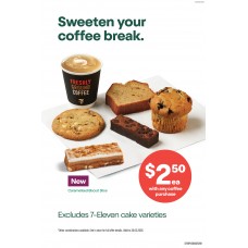 SFMP006MAR26H  MINI POSTER 3  SWEET FOOD & COFFEE (NON FUEL STORES)