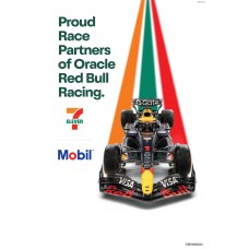 SFMP006MAR26J  MINI POSTER 4  RED BULL RACING  (FUEL STORES)