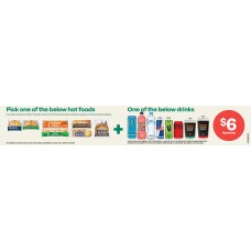 HFBC600MAY26  HOT FOOD BARKER - MEAL DEAL $6 (BUNDLE OF 4)