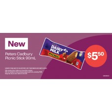 IOIN003MAY26  ICN UPRIGHT FREEZER DECAL - CADBURY PICNIC STICK