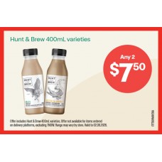 ITFT001MAY26A  FRIDGE SHELF TICKET - HUNT & BREW (QLD & WA)