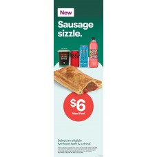SFGE010MAY26C  PORTRAIT BANNER LARGE 745 x 2345mm KIND B - SAUSAGE SIZZLE