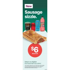 SFGE017MAY26C  PORTRAIT BANNER MEDIUM 745 x 2100mm KIND B - SAUSAGE SIZZLE