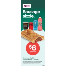 SFGE018MAY26C  PORTRAIT BANNER SMALL 745 x 2045mm KIND B - SAUSAGE SIZZLE