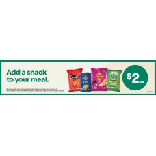 SNBC100MAY26  SNACKBOX BARKER - ADD A SNACK TO YOUR MEAL
