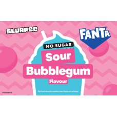 SPGE005MAY26A  SLURPEE FLAVOUR CARD - BUBBLEGUM FANTA