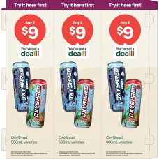 BLCV001APR26B   BOLLARDS MAIN SET B  OXYSHRED 500ML