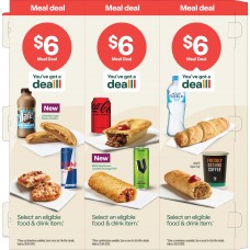 BLCV002APR26B   BOLLARDS 2ND SET B  $6 HOT MEAL DEAL