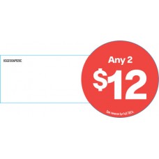 HSGE100APR26C   HANGSELL ROUNDEL  2 FOR $12, CADBURY