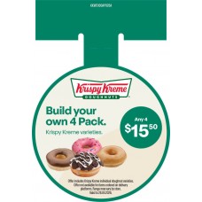 KKWS100APR26A   KK CIRCULAR WOBBLER  KRISPY KREME 4 PACK