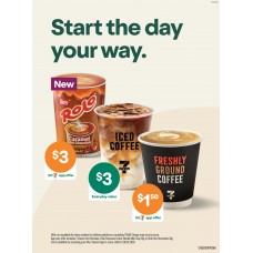 SFGE001APR26A   WINDOW POSTER 1  START THE DAY YOUR WAY (COFFEE) / OXYSHRED