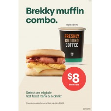 SFMP006APR26E   MINI POSTER 3  BREKKY MUFFIN COMBO / CARAMILK BISC & TWISTIES
