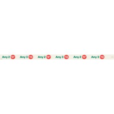 GED1900AUG26_V GONDOLA SHELF STRIPS END 1 900MM (VALUE) (BUNDLE OF 3) GED1900AUG26_V GONDOLA SHELF STRIPS END 1 900MM (VALUE) (BUNDLE OF 3)