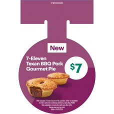 HFWS100AUG26D HOT FOOD CIRCULAR WOBBLER - TEXAN BBQ PIE HFWS100AUG26D HOT FOOD CIRCULAR WOBBLER - TEXAN BBQ PIE