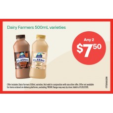 ITFT001AUG26M FRIDGE SHELF TICKET - DAIRY FARMERS 500ML (NSW, QLD) ITFT001AUG26M FRIDGE SHELF TICKET - DAIRY FARMERS 500ML (NSW, QLD)