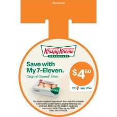 KKWS100AUG26A KRISPY KREME CIRCULAR WOBBLER - MY 7-ELEVEN KKWS100AUG26A KRISPY KREME CIRCULAR WOBBLER - MY 7-ELEVEN