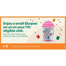 SPGE016JUL25A  SWEET DEALS SLURPEE MACHINE DECALS 1