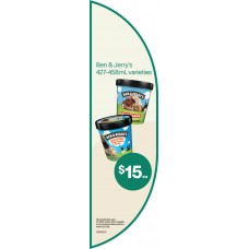 THIC100JUL25  ICE CREAM TAKE HOME HALF MOON DECAL