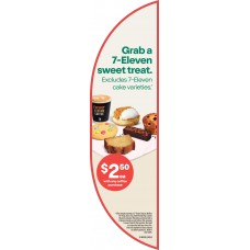 SFHM100JUN25B  SWEET FOOD HALF MOON  83 x 297mm RHS