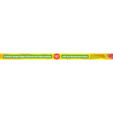 SPGE015JUN25B  SLURPEE CO BUY DATA STRIP 440 X 25mm 2